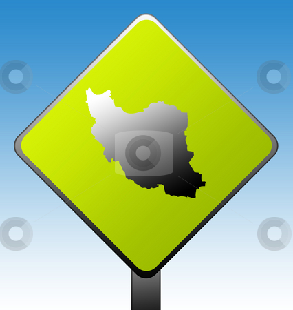 To use this stock image in your creative project, please select the size you need over to the right and click the "Add to Cart" button.
Your downloaded image will come with the Cutcaster watermark removed so don’t worry about the watermark you see on this page. Iran road sign stock photo, Iran green diamond shaped road sign with gradient blue sky background. by Martin Crowdy