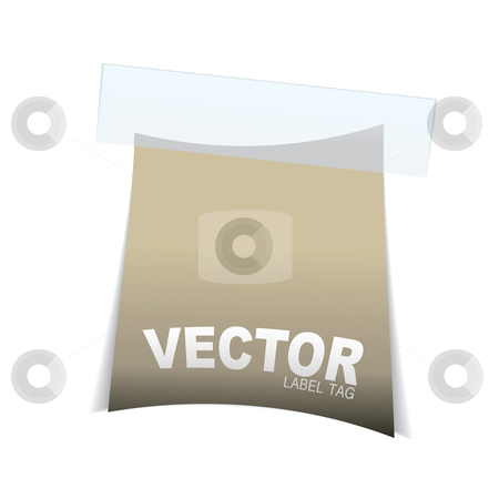 To use this stock image in your creative project, please select the size you need over to the right and click the "Add to Cart" button.
Your downloaded image will come with the Cutcaster watermark removed so don’t worry about the watermark you see on this page. Label tag icon curve stock vector clipart, Simple paper tag with sticky tape and room for your own text by Michael Travers