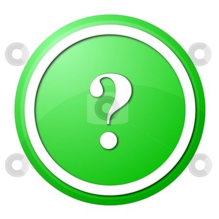 To use this stock image in your creative project, please select the size you need over to the right and click the "Add to Cart" button.
Your downloaded image will come with the Cutcaster watermark removed so don’t worry about the watermark you see on this page. Green question mark round button stock photo, Round question mark button with white ring for web design and presentation by Henrik Lehnerer