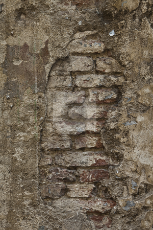 To use this stock image in your creative project, please select the size you need over to the right and click the "Add to Cart" button.
Your downloaded image will come with the Cutcaster watermark removed so don’t worry about the watermark you see on this page. Brick wall stock photo, Worn, almost ruined brick wall by Anne-Louise Quarfoth
