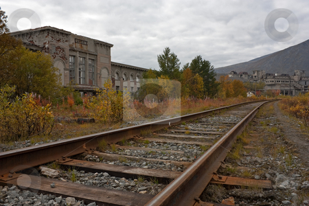 To use this stock image in your creative project, please select the size you need over to the right and click the "Add to Cart" button.
Your downloaded image will come with the Cutcaster watermark removed so don’t worry about the watermark you see on this page. Abandoned railway station stock photo, Abandoned railroad station in the Kirovsk (Russia) by Nadezhda Shour