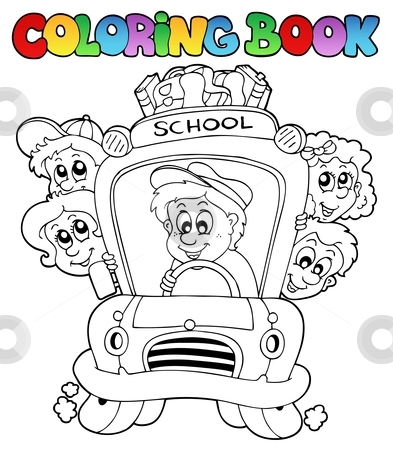 To use this stock image in your creative project, please select the size you need over to the right and click the "Add to Cart" button.
Your downloaded image will come with the Cutcaster watermark removed so don’t worry about the watermark you see on this page. Coloring book with school images 3 stock vector clipart, Coloring book with school images 3 - vector illustration. by Klara Viskova