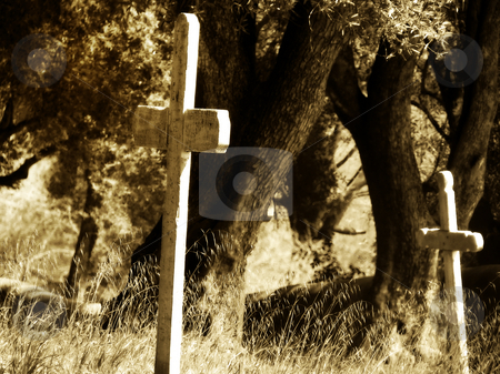 To use this stock image in your creative project, please select the size you need over to the right and click the "Add to Cart" button.
Your downloaded image will come with the Cutcaster watermark removed so don’t worry about the watermark you see on this page. Old California stock photo, Cemetery at the historic Spanish mission of San Juan Bauptista, California. by Mary Lane