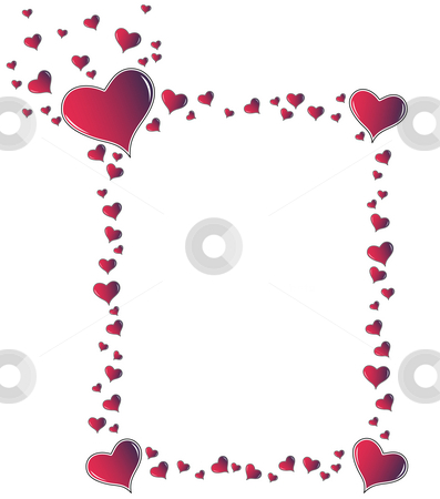 To use this stock image in your creative project, please select the size you need over to the right and click the "Add to Cart" button.
Your downloaded image will come with the Cutcaster watermark removed so don’t worry about the watermark you see on this page. Red amaranth hearts frame stock photo, Valentine card. Ideal frame for valentines day portrait by Dario Rota