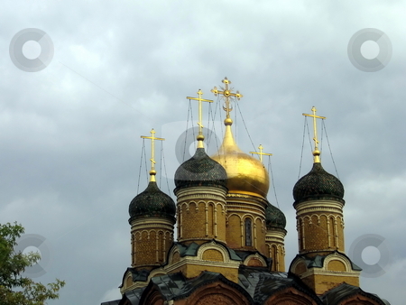 To use this stock image in your creative project, please select the size you need over to the right and click the "Add to Cart" button.
Your downloaded image will come with the Cutcaster watermark removed so don’t worry about the watermark you see on this page. Old orthodox church stock photo, Beautiful orthodox church with gold dome in Moscow by Vladislav Chekanin