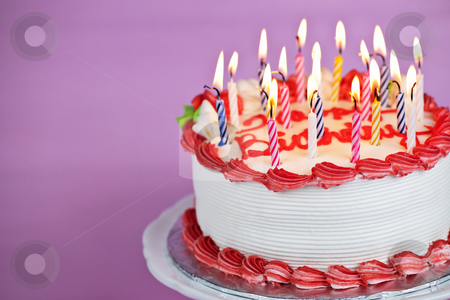 To use this stock image in your creative project, please select the size you need over to the right and click the "Add to Cart" button.
Your downloaded image will come with the Cutcaster watermark removed so don’t worry about the watermark you see on this page. Birthday cake with lit candles stock photo, Birthday cake with burning candles on a plate on pink background by Elena Elisseeva