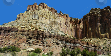 To use this stock image in your creative project, please select the size you need over to the right and click the "Add to Cart" button.
Your downloaded image will come with the Cutcaster watermark removed so don’t worry about the watermark you see on this page. Capitol Reef stock photo, A majestic mesa rising up off the desert floor, Capitol Reef National Park, Utah. by Mary Lane