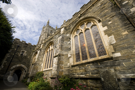 To use this stock image in your creative project, please select the size you need over to the right and click the "Add to Cart" button.
Your downloaded image will come with the Cutcaster watermark removed so don’t worry about the watermark you see on this page. Fowey Church stock photo, The historic church in the lovely port town of Fowey, Cornwall, England. by Mary Lane