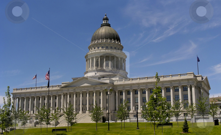 To use this stock image in your creative project, please select the size you need over to the right and click the "Add to Cart" button.
Your downloaded image will come with the Cutcaster watermark removed so don’t worry about the watermark you see on this page. Utah State House stock photo, Very elegant looking - the Utah State House, Salt Lake City. by Mary Lane