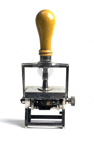 To use this stock image in your creative project, please select the size you need over to the right and click the "Add to Cart" button.
Your downloaded image will come with the Cutcaster watermark removed so don’t worry about the watermark you see on this page. Rubber stamp isolated on white stock photo, Old rubber stamp isolated on white background by Ingvar Bjork