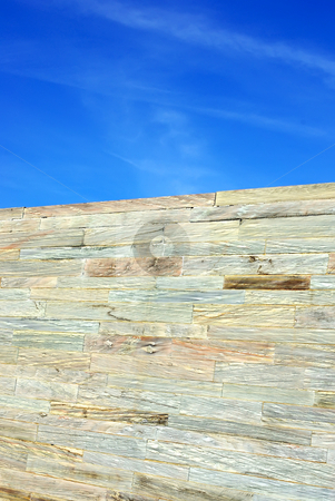 To use this stock image in your creative project, please select the size you need over to the right and click the "Add to Cart" button.
Your downloaded image will come with the Cutcaster watermark removed so don’t worry about the watermark you see on this page. Stone wall background and blue sky. stock photo, Stone wall background . by Inacio Pires
