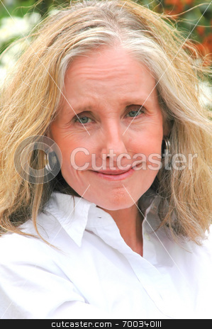 To use this stock image in your creative project, please select the size you need over to the right and click the "Add to Cart" button.
Your downloaded image will come with the Cutcaster watermark removed so don’t worry about the watermark you see on this page. Mature woman stock photo, Portrait of a mature businesswoman relaxing. by OSCAR Williams