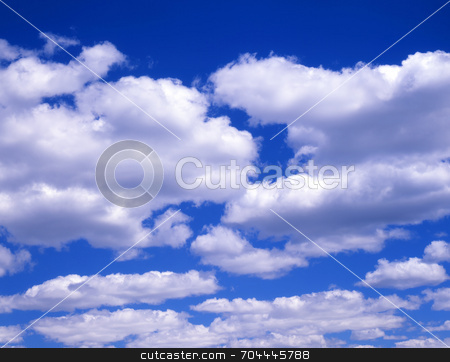 To use this stock image in your creative project, please select the size you need over to the right and click the "Add to Cart" button.
Your downloaded image will come with the Cutcaster watermark removed so don’t worry about the watermark you see on this page. Clouds stock photo, White clouds in a blue sky. by Mike Norton
