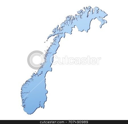 To use this stock image in your creative project, please select the size you need over to the right and click the "Add to Cart" button.
Your downloaded image will come with the Cutcaster watermark removed so don’t worry about the watermark you see on this page. 47fd1e61dd2ab stock photo, Norway map filled with light blue gradient. High resolution. Mercator projection. by Jiri Moucka