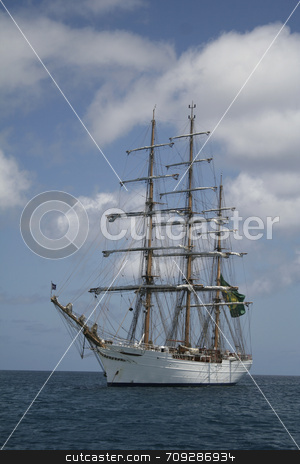 To use this stock image in your creative project, please select the size you need over to the right and click the "Add to Cart" button.
Your downloaded image will come with the Cutcaster watermark removed so don’t worry about the watermark you see on this page. White Sail Ship stock photo, The
