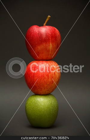 To use this stock image in your creative project, please select the size you need over to the right and click the "Add to Cart" button.
Your downloaded image will come with the Cutcaster watermark removed so don’t worry about the watermark you see on this page. Apple Exception stock photo, A line of apples with one exception. by Daniel Wiedemann