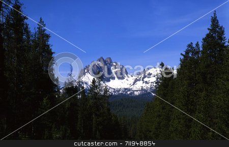 To use this stock image in your creative project, please select the size you need over to the right and click the "Add to Cart" button.
Your downloaded image will come with the Cutcaster watermark removed so don’t worry about the watermark you see on this page. Mt. Heyburn stock photo, Mt. Heyburn in the Sawtooth National Forest of Idaho. by Mike Norton