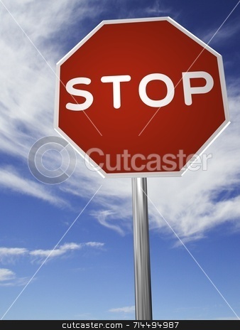 To use this stock image in your creative project, please select the size you need over to the right and click the "Add to Cart" button.
Your downloaded image will come with the Cutcaster watermark removed so don’t worry about the watermark you see on this page. STOP Sign stock photo, A red, traffic, STOP sign, made on a 3D rendering software.
(with a sky background) by Daniel Wiedemann