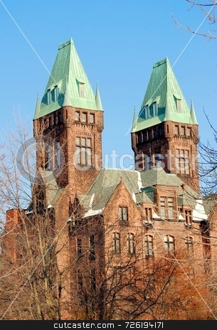 To use this stock image in your creative project, please select the size you need over to the right and click the "Add to Cart" button.
Your downloaded image will come with the Cutcaster watermark removed so don’t worry about the watermark you see on this page. H. H. Richardson Complex stock photo, by Mark Bernas