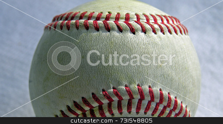 To use this stock image in your creative project, please select the size you need over to the right and click the "Add to Cart" button.
Your downloaded image will come with the Cutcaster watermark removed so don’t worry about the watermark you see on this page. Baseball stock photo, Baseball up close against a blue background by Tim Markley