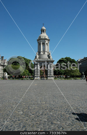 To use this stock image in your creative project, please select the size you need over to the right and click the "Add to Cart" button.
Your downloaded image will come with the Cutcaster watermark removed so don’t worry about the watermark you see on this page. Trinity College Campus stock photo, Scene of Trinity College Campus Dublin on a beautiful summer's day by Simon Jeacle