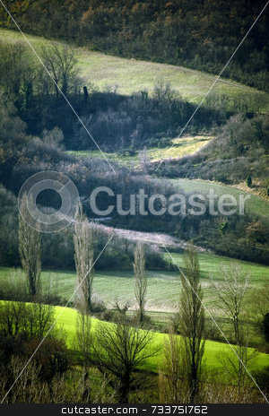 To use this stock image in your creative project, please select the size you need over to the right and click the "Add to Cart" button.
Your downloaded image will come with the Cutcaster watermark removed so don’t worry about the watermark you see on this page. Marches landscape stock photo, Marches Landscape by Luca Mosconi