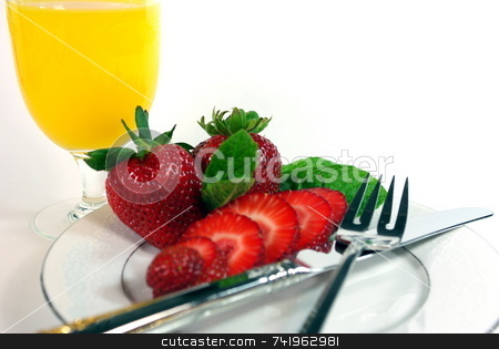 To use this stock image in your creative project, please select the size you need over to the right and click the "Add to Cart" button.
Your downloaded image will come with the Cutcaster watermark removed so don’t worry about the watermark you see on this page. Berries And Juice stock photo, Sliced strawberries and orange juice on a white background by Lynn Bendickson