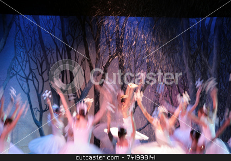 To use this stock image in your creative project, please select the size you need over to the right and click the "Add to Cart" button.
Your downloaded image will come with the Cutcaster watermark removed so don’t worry about the watermark you see on this page. Dancing the Nutcracker stock photo, Dancers performing a snow scene in the Nutcracker. Intentionally blured to show motion and the snow falling by Mitch Aunger