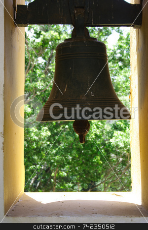To use this stock image in your creative project, please select the size you need over to the right and click the "Add to Cart" button.
Your downloaded image will come with the Cutcaster watermark removed so don’t worry about the watermark you see on this page. Church Bell stock photo, A church bell. by Daniel Wiedemann