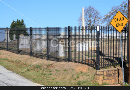 To use this stock image in your creative project, please select the size you need over to the right and click the "Add to Cart" button.
Your downloaded image will come with the Cutcaster watermark removed so don’t worry about the watermark you see on this page. Dead End stock photo, Last stop after a long life by Jack Schiffer