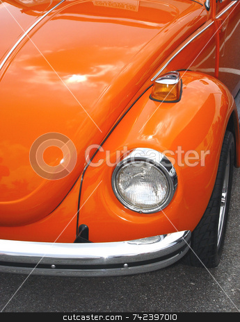 To use this stock image in your creative project, please select the size you need over to the right and click the "Add to Cart" button.
Your downloaded image will come with the Cutcaster watermark removed so don’t worry about the watermark you see on this page. Orange Car stock photo, Classic car by Jack Schiffer