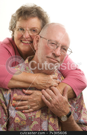 To use this stock image in your creative project, please select the size you need over to the right and click the "Add to Cart" button.
Your downloaded image will come with the Cutcaster watermark removed so don’t worry about the watermark you see on this page. Happy Senior Couple stock photo, Affectionate, Happy Senior Couple poses for portrait. by Andy Dean