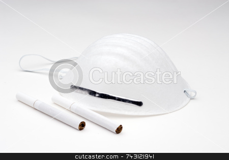 To use this stock image in your creative project, please select the size you need over to the right and click the "Add to Cart" button.
Your downloaded image will come with the Cutcaster watermark removed so don’t worry about the watermark you see on this page. Avoiding cigarettes stock photo, Breathing mask with cigarettes by Vince Clements
