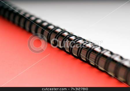 To use this stock image in your creative project, please select the size you need over to the right and click the "Add to Cart" button.
Your downloaded image will come with the Cutcaster watermark removed so don’t worry about the watermark you see on this page. Macro of a ring bound document - on red stock photo, Macro of a white spiral ring bound document - on a red background by Vince Clements