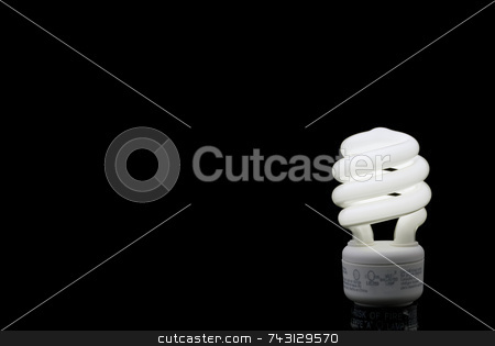 To use this stock image in your creative project, please select the size you need over to the right and click the "Add to Cart" button.
Your downloaded image will come with the Cutcaster watermark removed so don’t worry about the watermark you see on this page. Compact Fluorescent bulb Horizontal stock photo, Compact Fluorescent bulb against a black backround with plenty of space for type. by Vince Clements