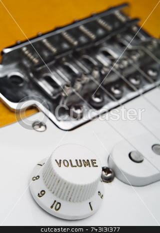 To use this stock image in your creative project, please select the size you need over to the right and click the "Add to Cart" button.
Your downloaded image will come with the Cutcaster watermark removed so don’t worry about the watermark you see on this page. Coseup of electric guitar volume stock photo, Closeup of electric guitar volume knob by Vince Clements
