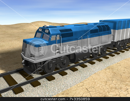 To use this stock image in your creative project, please select the size you need over to the right and click the "Add to Cart" button.
Your downloaded image will come with the Cutcaster watermark removed so don’t worry about the watermark you see on this page. 3D train on track stock photo, 3D train on track by John Teeter