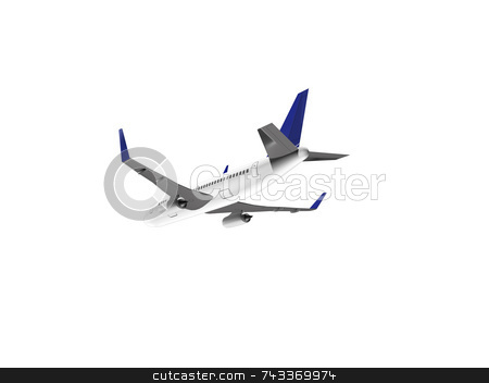 To use this stock image in your creative project, please select the size you need over to the right and click the "Add to Cart" button.
Your downloaded image will come with the Cutcaster watermark removed so don’t worry about the watermark you see on this page. 3D airplane on white stock photo, 3D airplane on white by John Teeter