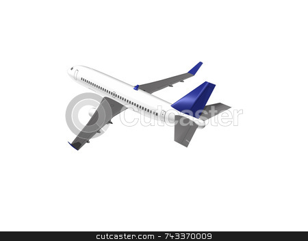 To use this stock image in your creative project, please select the size you need over to the right and click the "Add to Cart" button.
Your downloaded image will come with the Cutcaster watermark removed so don’t worry about the watermark you see on this page. 3D airplane on white stock photo, 3D airplane on white by John Teeter