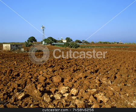 To use this stock image in your creative project, please select the size you need over to the right and click the "Add to Cart" button.
Your downloaded image will come with the Cutcaster watermark removed so don’t worry about the watermark you see on this page. Dry Field stock photo, Irrigation and agriculture in southern Cyprus near Paralimni by Paul Phillips