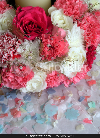 To use this stock image in your creative project, please select the size you need over to the right and click the "Add to Cart" button.
Your downloaded image will come with the Cutcaster watermark removed so don’t worry about the watermark you see on this page. Wedding Bouquet stock photo, Flowers in a wedding bouquet by Paul Phillips