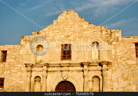 To use this stock image in your creative project, please select the size you need over to the right and click the "Add to Cart" button.
Your downloaded image will come with the Cutcaster watermark removed so don’t worry about the watermark you see on this page. The Alamo stock photo, The Alamo located in San Antonio, Texas was the location of the great last stand by some of the biggest Texas Heroes. by Kevin Tietz