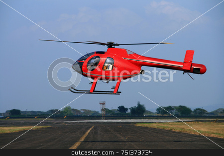 To use this stock image in your creative project, please select the size you need over to the right and click the "Add to Cart" button.
Your downloaded image will come with the Cutcaster watermark removed so don’t worry about the watermark you see on this page. Red helipcopter 1 stock photo, Rotorless red helicopter hovering over an airfield by Jonas Marcos San Luis