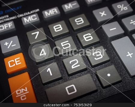 To use this stock image in your creative project, please select the size you need over to the right and click the "Add to Cart" button.
Your downloaded image will come with the Cutcaster watermark removed so don’t worry about the watermark you see on this page. Calculator stock photo, A macro of a big electronic calculator. by Lucy Clark