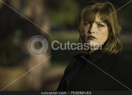 To use this stock image in your creative project, please select the size you need over to the right and click the "Add to Cart" button.
Your downloaded image will come with the Cutcaster watermark removed so don’t worry about the watermark you see on this page. Woman with green eyes stock photo, Blonde woman model with green eyes and a neutral expression by Scott Griessel