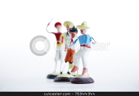 To use this stock image in your creative project, please select the size you need over to the right and click the "Add to Cart" button.
Your downloaded image will come with the Cutcaster watermark removed so don’t worry about the watermark you see on this page. Mexican Clay Toy Figurines stock photo, Whimsical mexican clay toy cowboys on a white background. by Scott Griessel