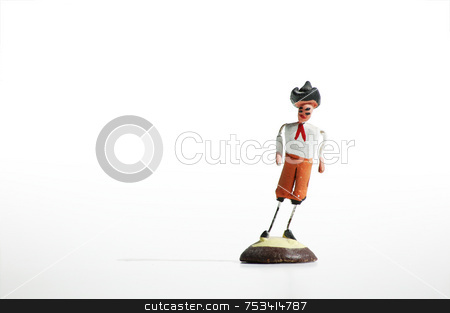 To use this stock image in your creative project, please select the size you need over to the right and click the "Add to Cart" button.
Your downloaded image will come with the Cutcaster watermark removed so don’t worry about the watermark you see on this page. Mexican Clay Toy Figurine stock photo, Whimsical mexican clay toy cowboy on a white background. by Scott Griessel