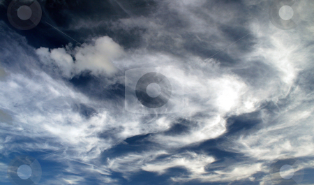 To use this stock image in your creative project, please select the size you need over to the right and click the "Add to Cart" button.
Your downloaded image will come with the Cutcaster watermark removed so don’t worry about the watermark you see on this page. Whispy Clouds stock photo, A lot of whispy white clouds in the sky. by Lucy Clark