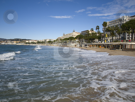 To use this stock image in your creative project, please select the size you need over to the right and click the "Add to Cart" button.
Your downloaded image will come with the Cutcaster watermark removed so don’t worry about the watermark you see on this page. Cannes beach stock photo, The beach in Cannes - French Riviera by CRISTINA TOSI