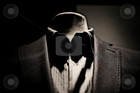 To use this stock image in your creative project, please select the size you need over to the right and click the "Add to Cart" button.
Your downloaded image will come with the Cutcaster watermark removed so don’t worry about the watermark you see on this page. Dark suit no body stock photo, by emiliano beltrani